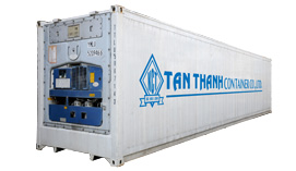 Container lạnh 40Feet - Container Tân Thanh - Công Ty Cổ Phần Thương Mại Cơ Khí Tân Thanh